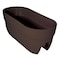 Emsco Group Self-Watering Rail Planter Grow Box, 24in Weatherproof Resin Planter, Up to 6in Railings, Brown 2435-1 - alternate 1